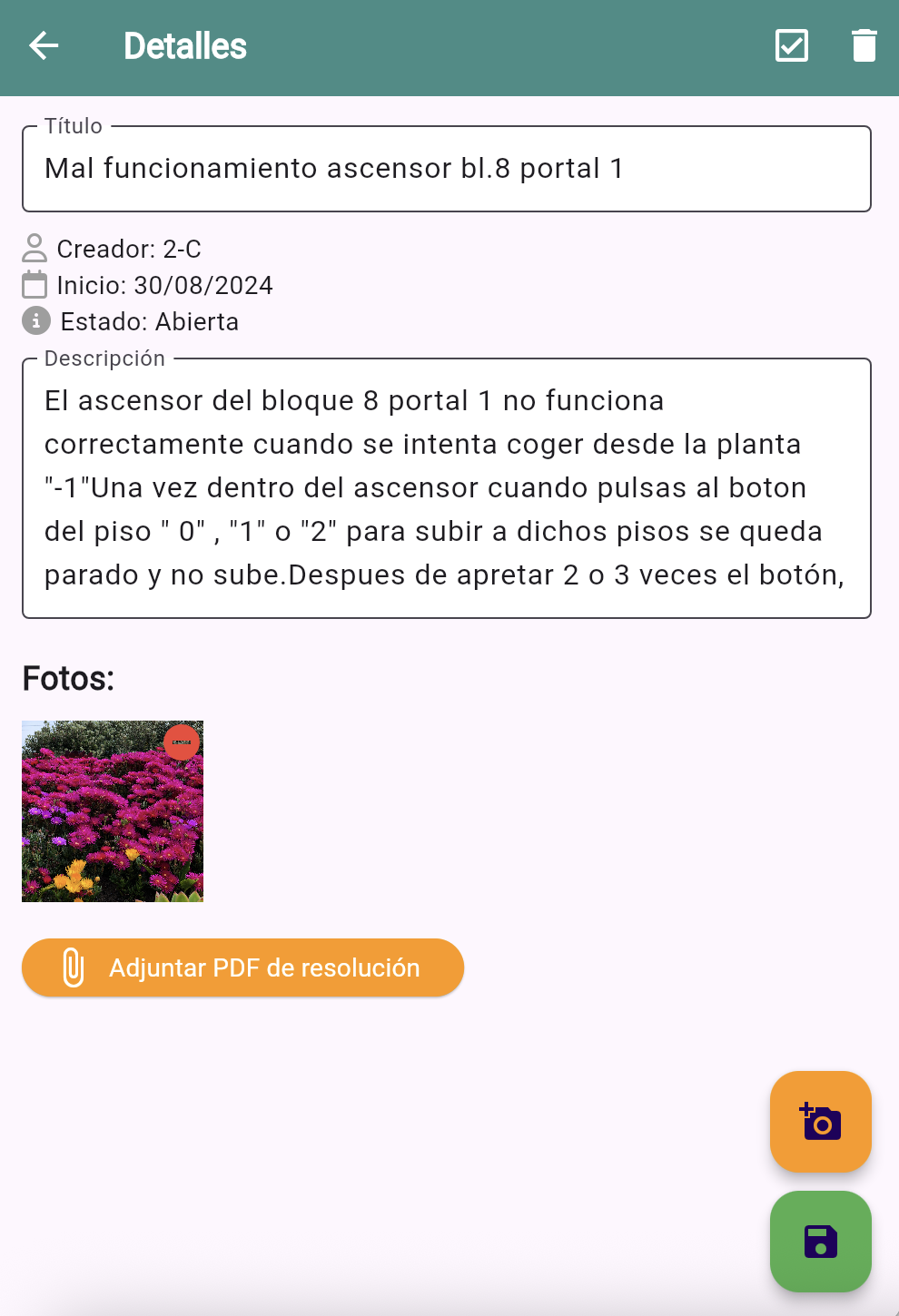 Selección de franjas horarias